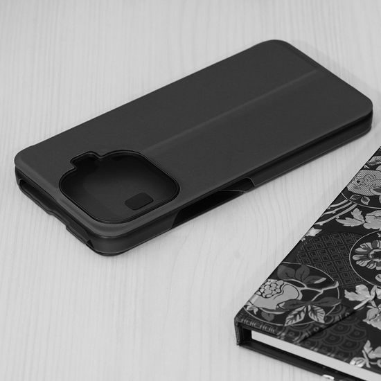 Eco Leather View maska, Xiaomi 17T Pro, crna