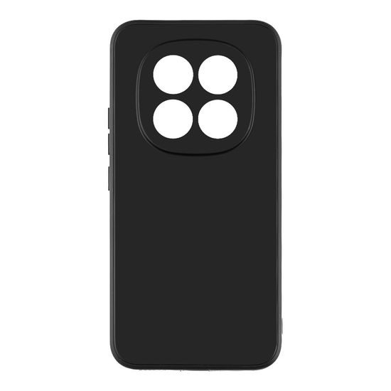 OBAL:ME Matte TPU Hülle für Xiaomi Redmi Note 15 Pro Plus 5G / Poco M8 Pro 5G - Schutzhülle mit Mikrofaser - Schwarz