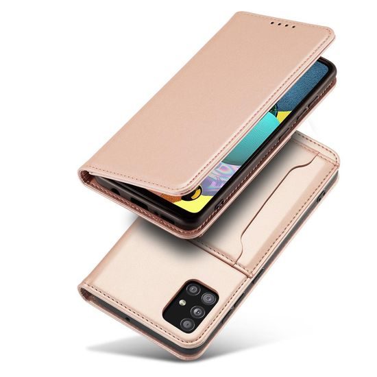 Magnet Card Case futrola, Xiaomi Redmi Note 11, roza