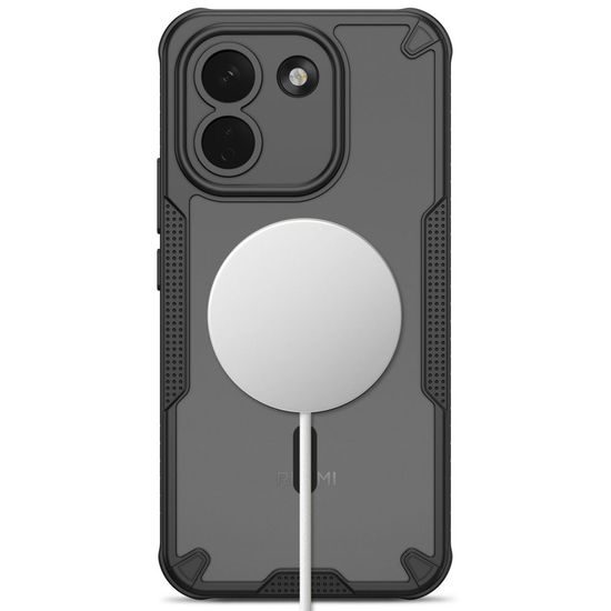 Xiaomi Redmi Note 17 Pro Max 5G vāciņš – Tech-Protect Rugged Shield MagSafe – matēti melns