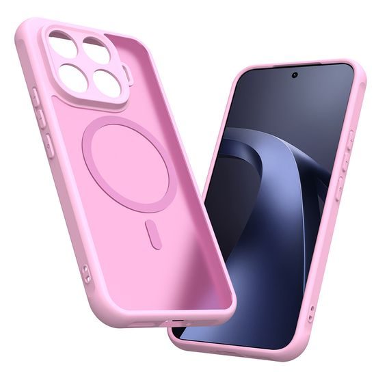 Xiaomi 17T Pro dėklas – Techsuit HaloFrost II MagSafe – rožinė