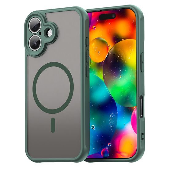 Techsuit HaloFrost II MagSafe, iPhone 17, πράσινο