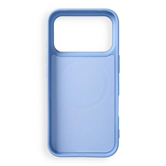iPhone 17 Pro Max / 18 Pro Max silikona vāciņš – Silicone Mag Cover – zils