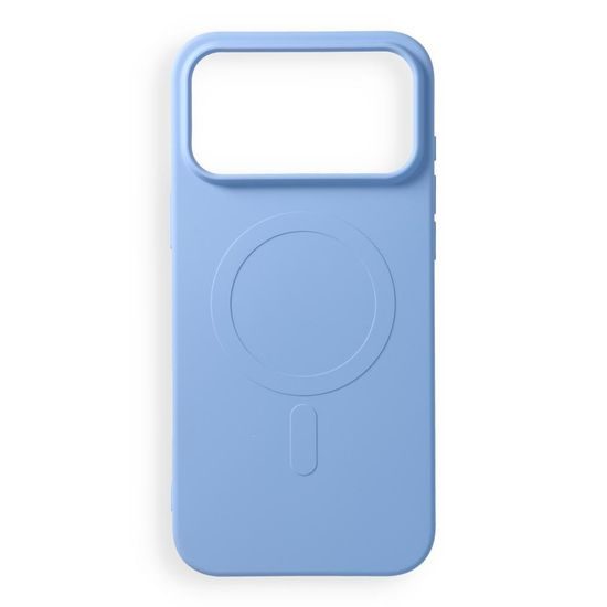 iPhone 17 Pro Max / 18 Pro Max silikona vāciņš – Silicone Mag Cover – zils