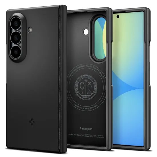 Spigen Air Fit Pro MagSafe, Samsung Galaxy Z Fold 8 Ultra, črn