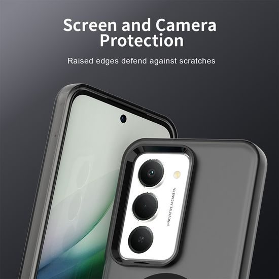 Techsuit CandyCase MagSafe, Xiaomi Redmi 15 4G / 5G, μαύρο