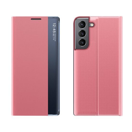 Sleep case Samsung Galaxy S23 Plus, roza