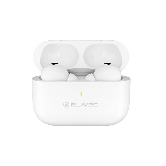 Blavec BW-05 Flow TWS Bluetooth Oordopjes met ENC, Bluetooth 6.0, Wit