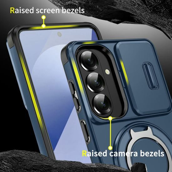 Θήκη Camslide Stand, Samsung Galaxy S26 Plus, μπλε