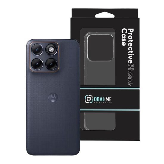 OBAL:ME TPU Schutzhülle für Motorola Edge 70 Fusion - Flexibles Handycase - Transparent