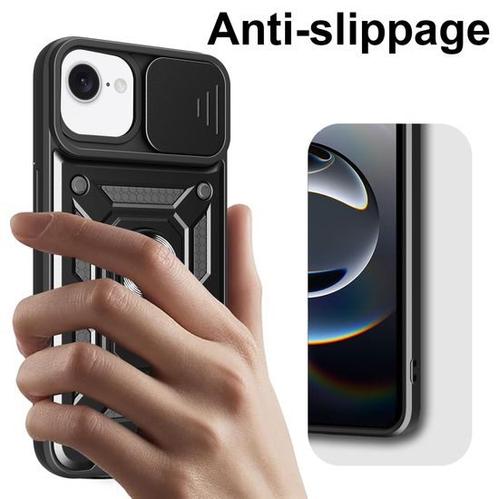 JP CamShield, iPhone 16e, μαύρο