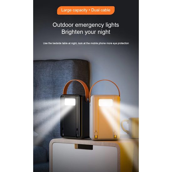 Power Bank 100.000 mAh, 22.5W Super Fast Charge, λευκό