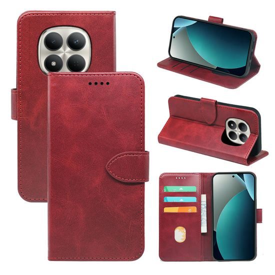 Magnet Case, Xiaomi Redmi Note 15 Pro 5G, κόκκινο