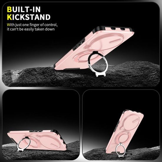 Θήκη Camslide Stand, Xiaomi Redmi Note 15 5G, ροζ