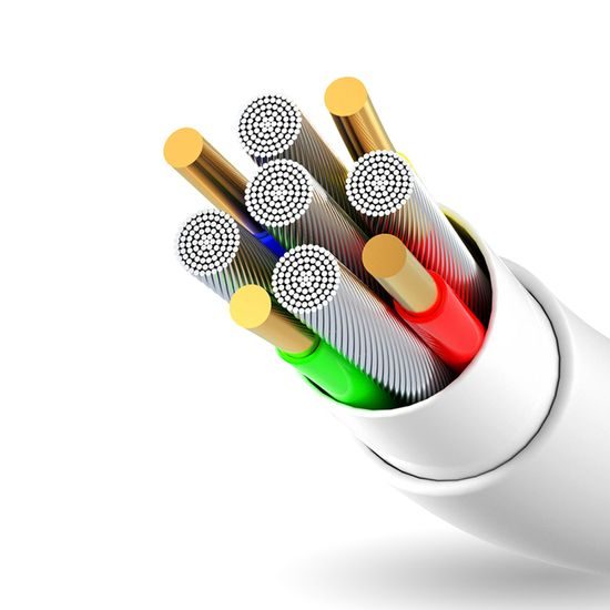 Dudao L4SL kabel USB-A - Lightning, 2A, 1 m, bel