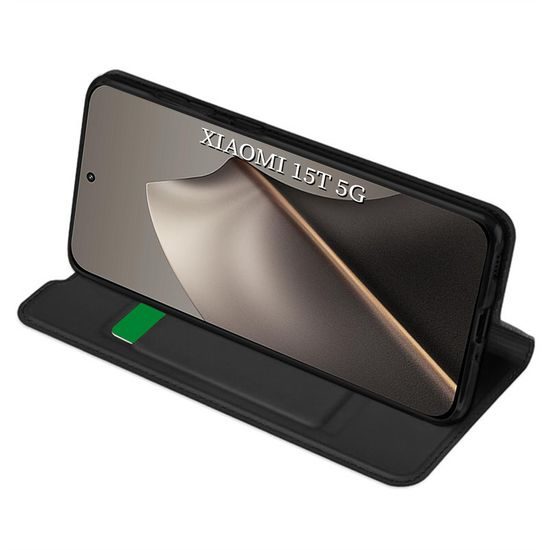 Techsuit Magskin Book, Xiaomi 15T, μαύρο