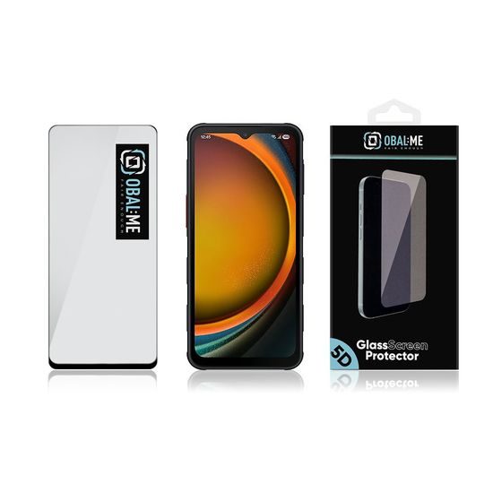OBAL:ME 5D Σκληρυμένο Γυαλί για Samsung Galaxy Xcover7 Pro, μαύρο