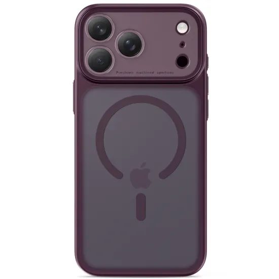 Tech-Protect MagPrime MagSafe CC, iPhone 17 Pro Max / 18 Pro Max, vínové