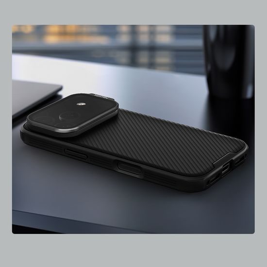 Nillkin CamShield Prop Magnetic, iPhone 17 Pro / 18 Pro, črn