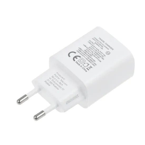 Forcell adaptér s konektorom USB-C a USB A, 3A, 30W s funkciou nabíjania PD a QC 4.0