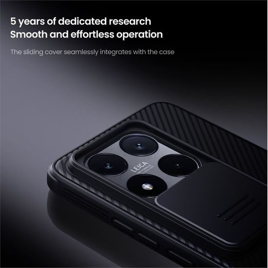 Nillkin Camshield, Xiaomi 14T, fekete
