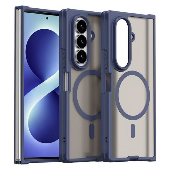 Techsuit HaloFrost II MagSafe Schutzhülle für Samsung Galaxy Z Fold8 Ultra - Magnetische Handyhülle - Blau