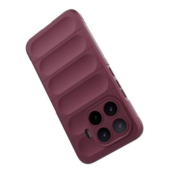 Magic Shield Hoesje voor Xiaomi 17T Pro - Schokbestendig - Wijnrood
