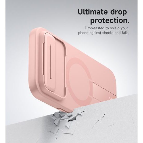 Suritch MagSafe Kickstand Camprotector θήκη iPhone Air, ροζ