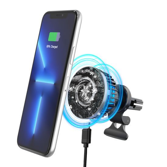 Βάση αυτοκινήτου MagSafe με ασύρματη φόρτιση και ενεργητική ψύξη