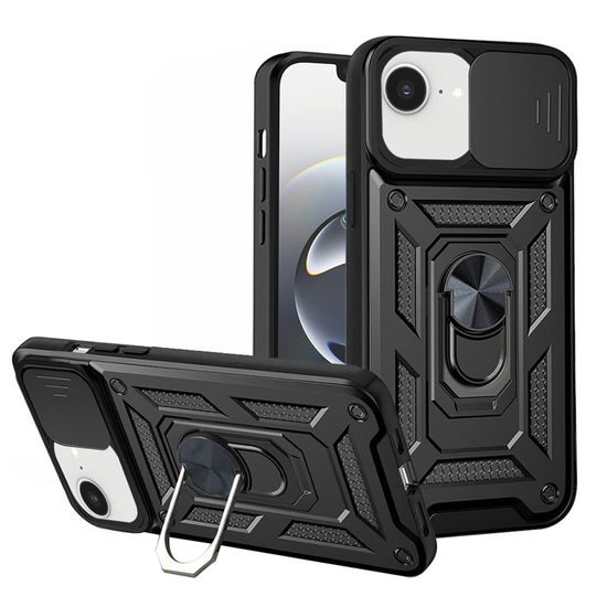 Techsuit CamShield, iPhone 16e, μαύρο