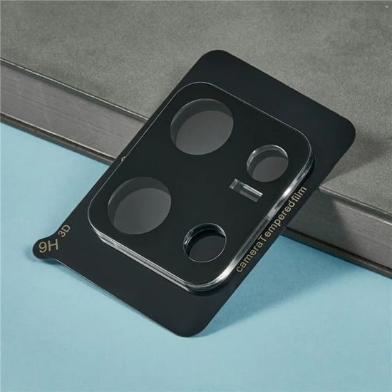 Techsuit προστατευτικό γυαλί φακού κάμερας, Xiaomi Redmi Note 14S, μαύρο