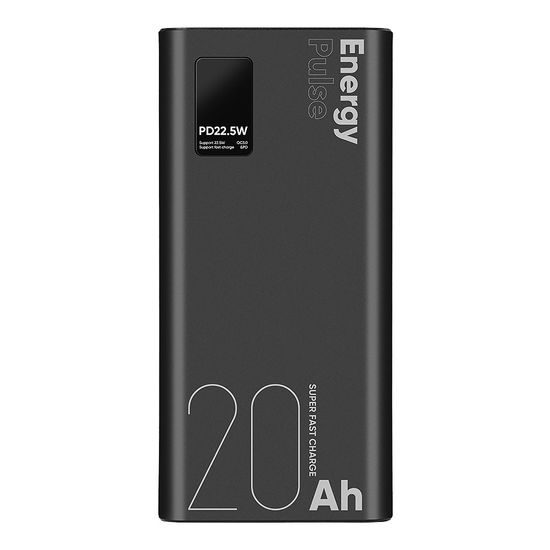 OBAL:ME EnergyPulse Powerbanka 20000mAh, 22,5W, černá