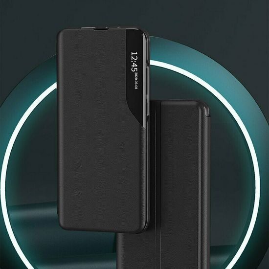 Eco Leather View maska, Xiaomi 17T Pro, crna