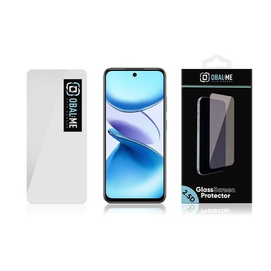 OBAL:ME 2.5D Panzerglas für Infinix Smart 9 / Hot 50i / Hot 50 5G - Gehärtetes Displayschutzglas - Transparent