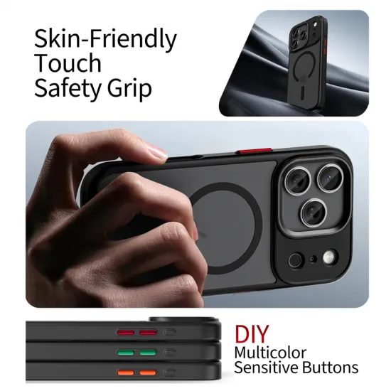 Tech-Protect MagMat XT 4-Set MagSafe, iPhone 17 Pro, μαύρο ματ