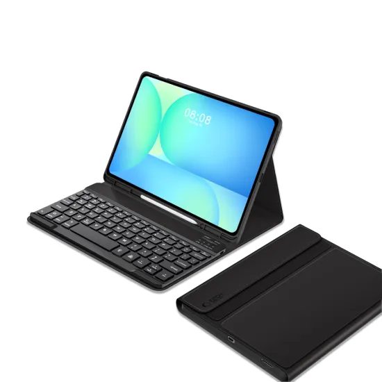 Etui Tech-Protect SC Pen + tipkovnica, Samsung Galaxy Tab S10 FE Plus 13.1 (X620 / X626B), črno