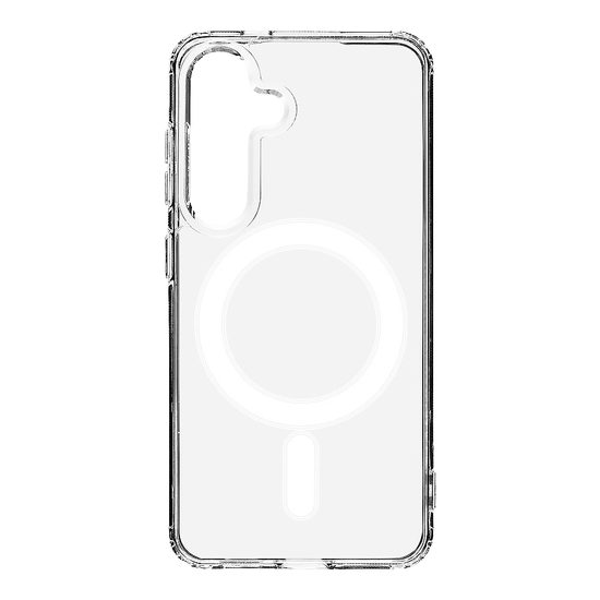 Samsung Galaxy S25 Hoesje - Tactical MagForce - Transparant (Anti-geel) - MagSafe geschikt