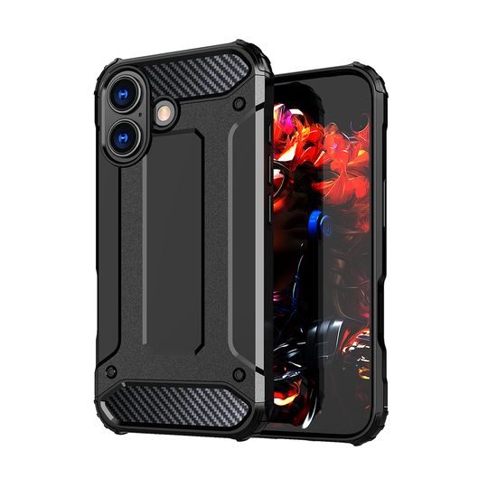 Hybrid Armor iPhone 17, μαύρο