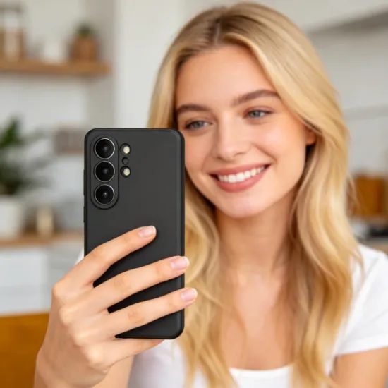 Tech-Protect Silicone MagSafe, Samsung Galaxy S26 Ultra, fekete