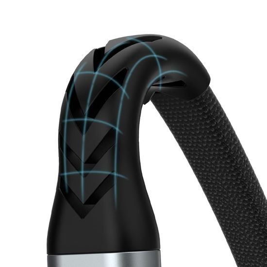 Dudao L10C kabel USB-C - USB-C, PD 100W 5A, 0,23 m, črn