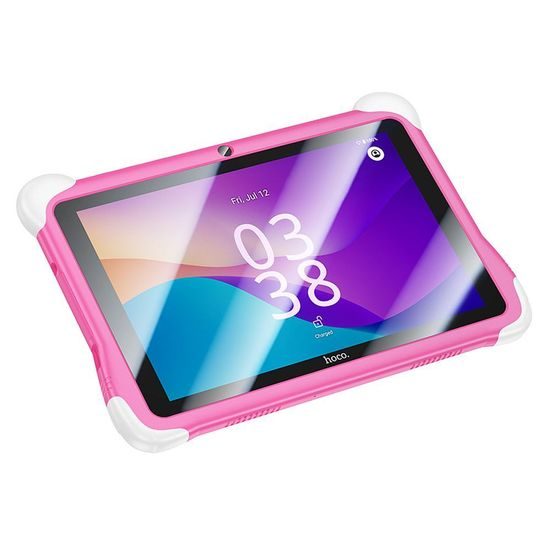 Hoco gyerek tablet 3GB / 32GB HD Android 14 HI10, rózsaszín