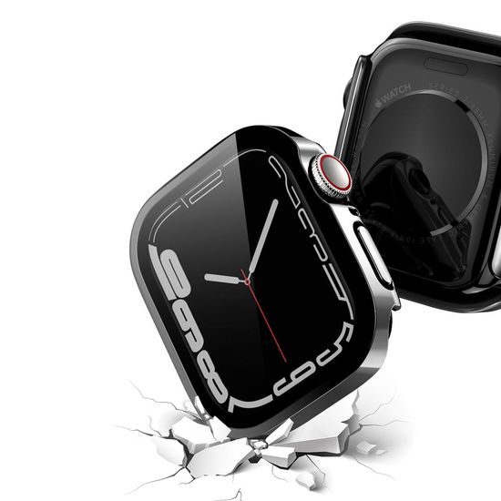 Dux Ducis Hamo metalické púzdro, Apple Watch 4/5/6/SE (40 mm), čierne