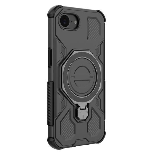 Techsuit Carbon Shield Pro, iPhone 16e, μαύρο
