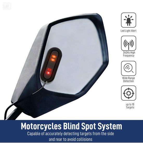 MotoGuard BSD Pro Radar mrtvog kuta za motocikle