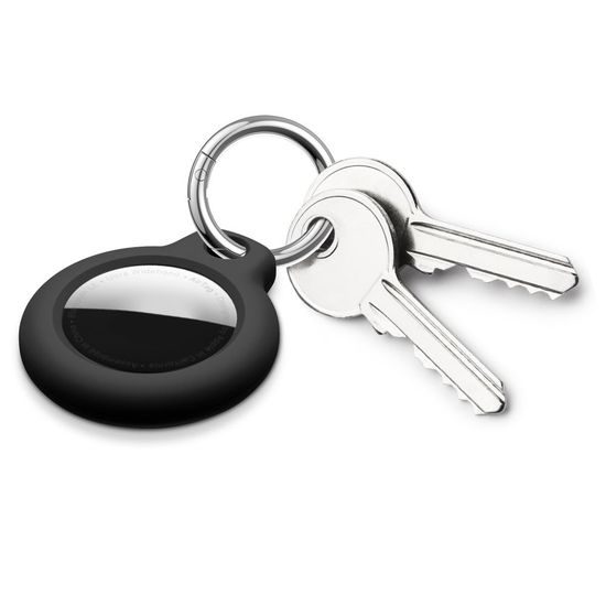 Tech-Protect Rough prívesok, Apple AirTag, čierny, 2 kusy