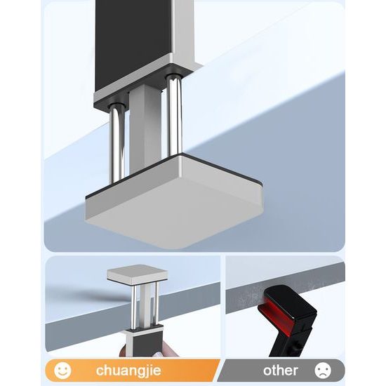 Καθολική μαγνητική MagSafe αναδιπλούμενη βάση τηλεφώνου για ταξίδια, αεροπλάνο και γραφείο, γκρι