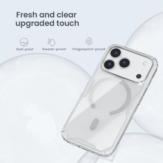 Nillkin Nature TPU PRO Magnetic Θήκη, iPhone 17 Pro, διάφανη