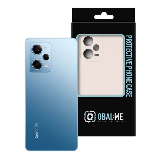 Csomag:ME Matte TPU borító Xiaomi Redmi Note 12 Pro 5G, bézs