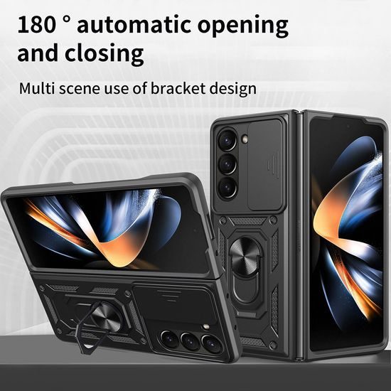 Samsung Galaxy Z Fold7 / Z Fold8 Ultra ümbris – Techsuit CamShield – must