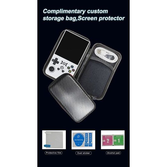 R36 Max Φορητή κονσόλα παιχνιδιών με 4,0" IPS οθόνη, μαύρη